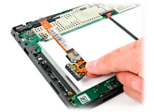 Замена шлейфа на планшете